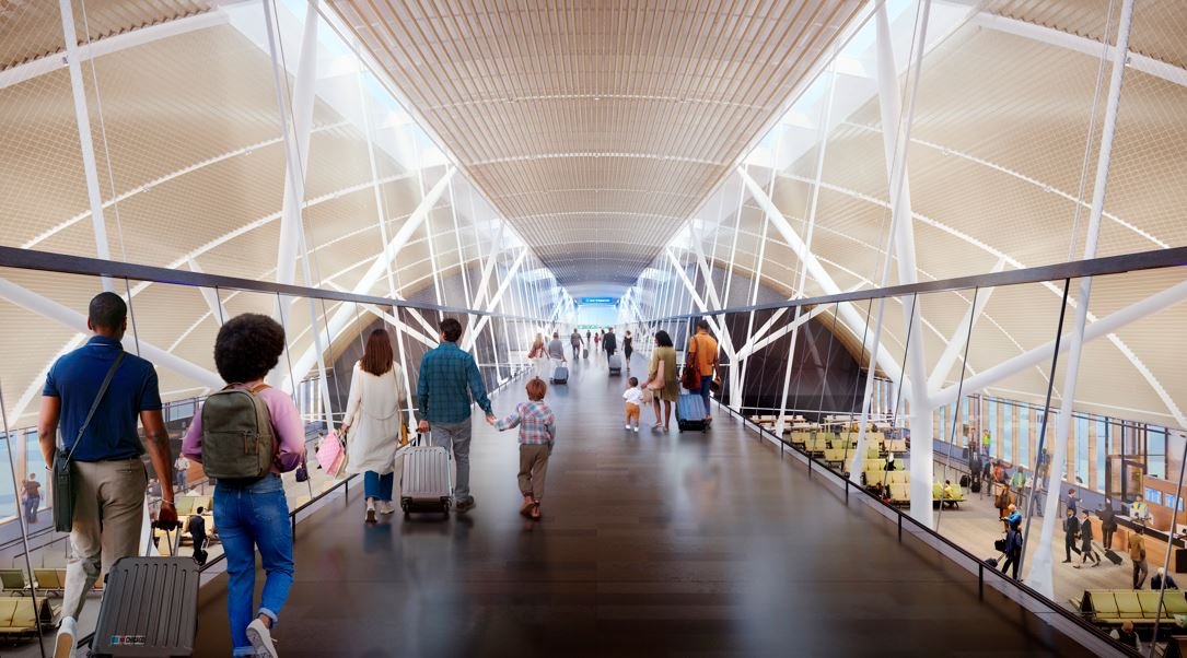O’Hare Airport renovations: Renderings for new concourse unveiled – NBC ...
