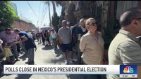 Polls close in Mexico's historic presidential election