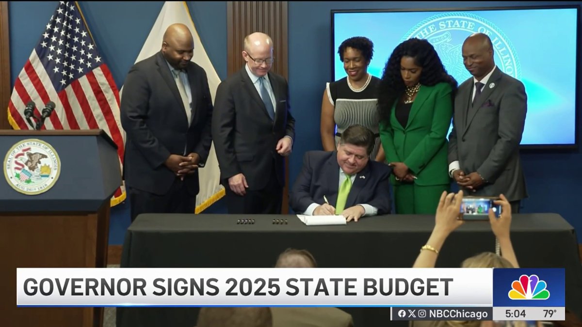 Gov. Pritzker signs 2025 Illinois state budget NBC Chicago