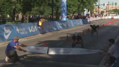 2024 Bank of America 13.1 Finish Line: Wheelchair finishers