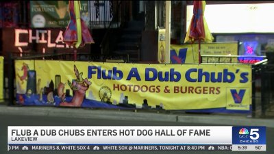 Flub A Dub Chubs enters Hot Dog Hall of Fame