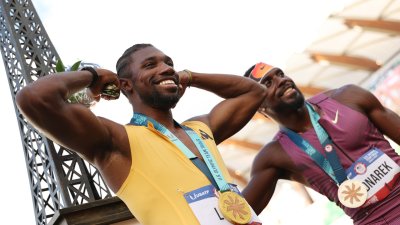 Lyles sets US Olympic Trials record in men's 200m final