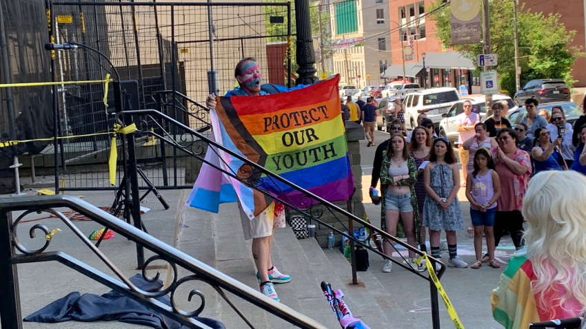 Pride Month is kicking off around the world with parades and festivals in cities large and small. The annual celebrations of LGBTQ+ people and culture began Saturday against a complicated backdrop of backlashes.