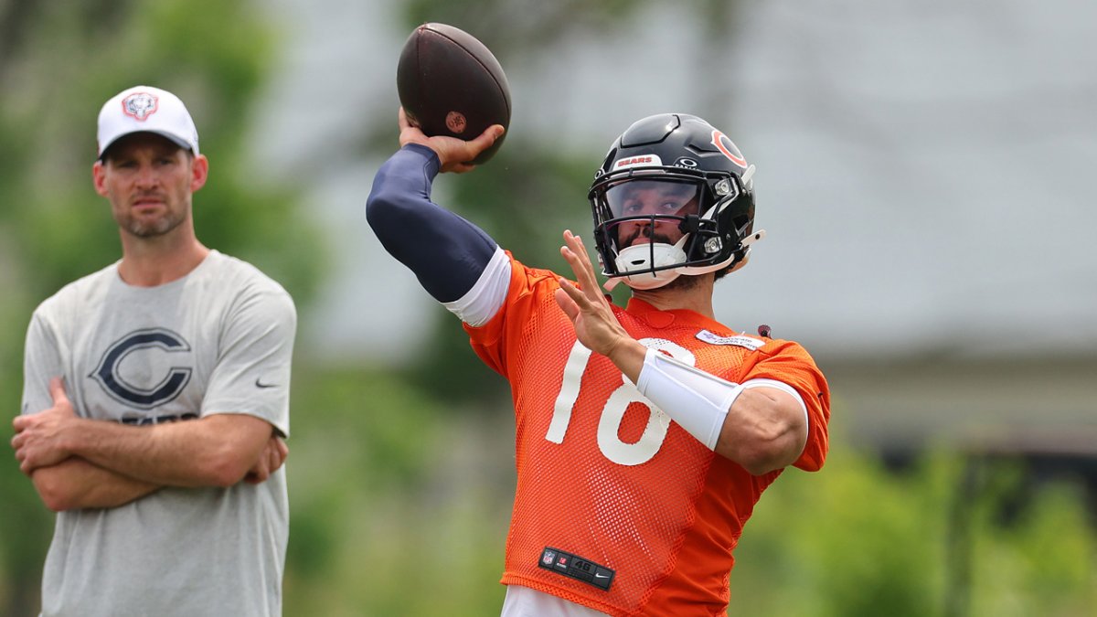 Caleb Williams, Bears’ offense show good, bad on Day 2 of training camp