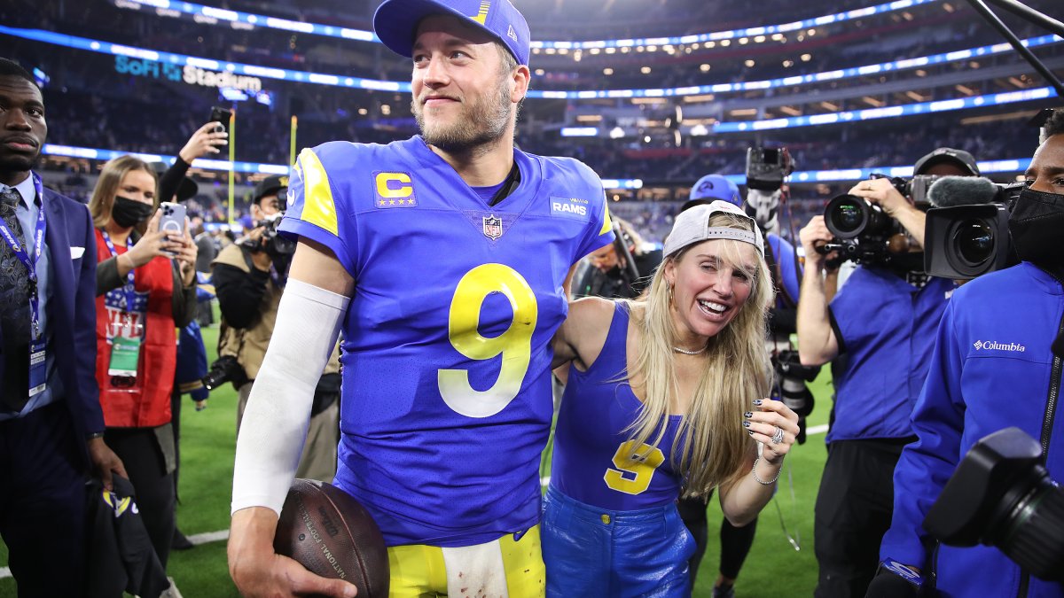 Matthew Stafford's wife says she dated teammate to make him jealous