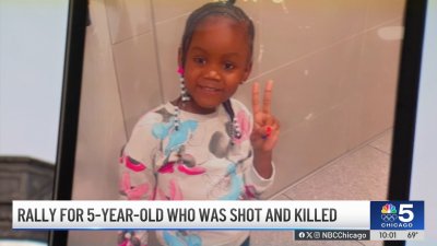 Family pushes for justice after girl, 5, shot and killed – NBC Chicago