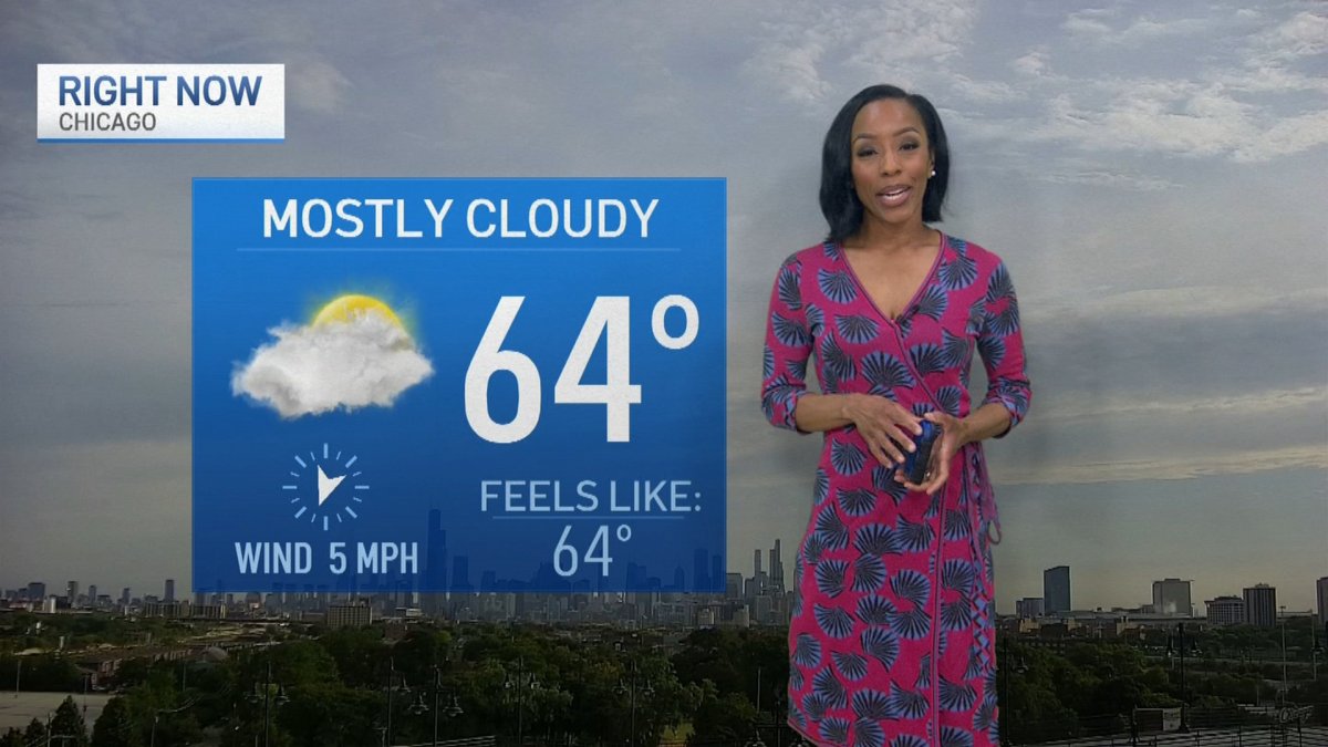 CHICAGO SATURDAY MORNING FORECAST Warm, but Comfortable NBC Chicago
