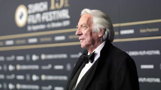 ZURICH, SWITZERLAND – SEPTEMBER 28: Donald Sutherland attends the “The Burnt Orange Heresy” premiere during the 15th Zurich Film Festival at Kino Corso on September 28, 2019 in Zurich, Switzerland. (Photo by Andreas Rentz/Getty Images for ZFF)
