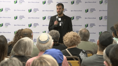 Survivors of Oct. 7th Hamas attack, families of hostages share their stories in Skokie