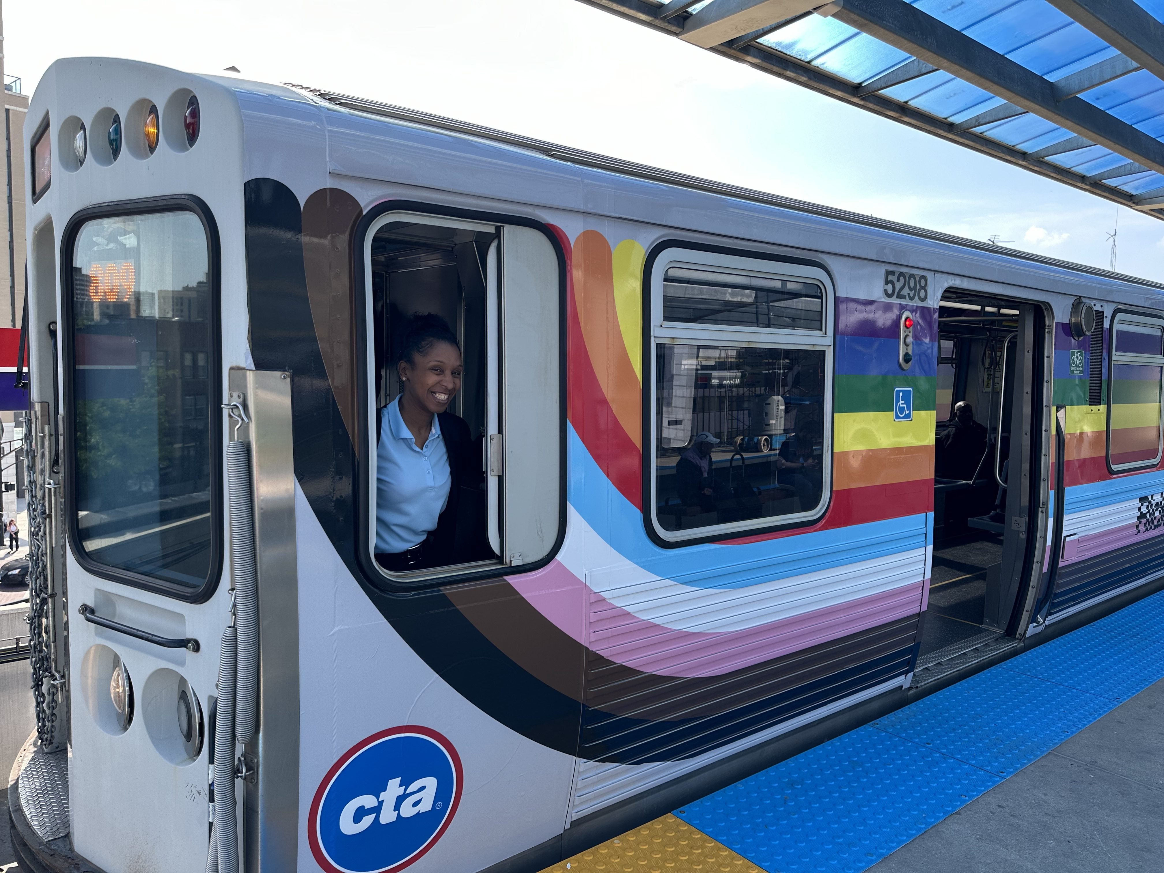 CTA's Pride Train returns to Red Line this month, agency announces - Vimarsana News