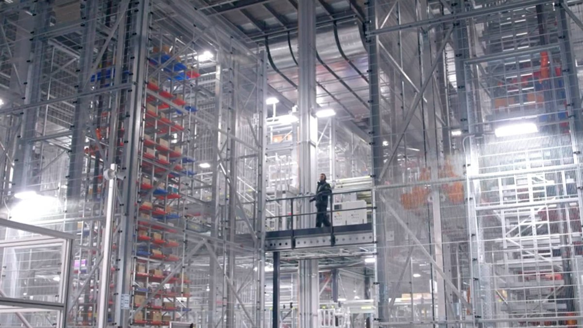 Walmart is opening five automated distribution centers as it tries to