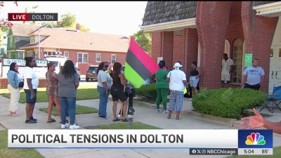 Residents rally in support of Dolton activist arrested after confrontation at village meeting