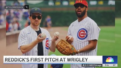 NASCAR's Reddick to throw out first pitch at Wrigley Field