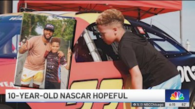 10-year-old go-kart driver dreams of competing in NASCAR Chicago Street Race