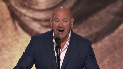 Dana White wraps up final night of RNC by introducing former president Trump