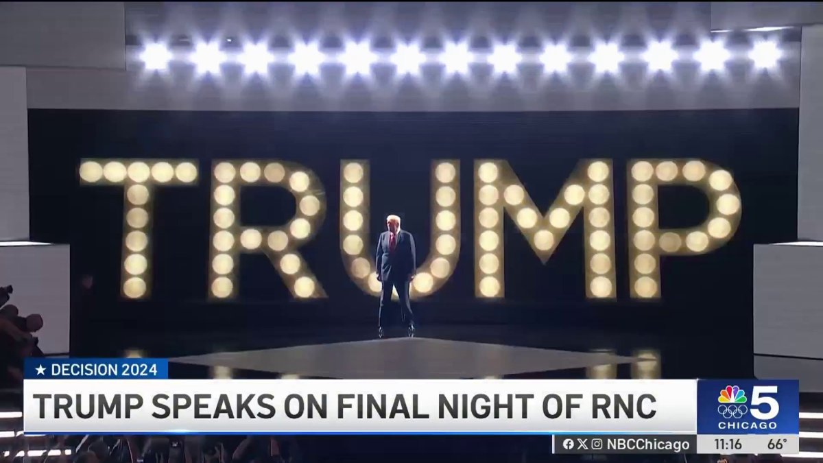 RNC night four: Donald Trump accepts Republican nomination for 2024 ...