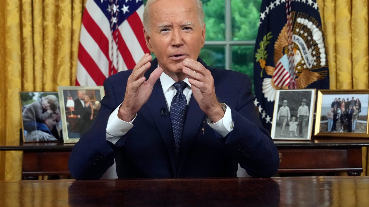 Watch Live: Joe Biden makes first remarks since dropping from presidential race