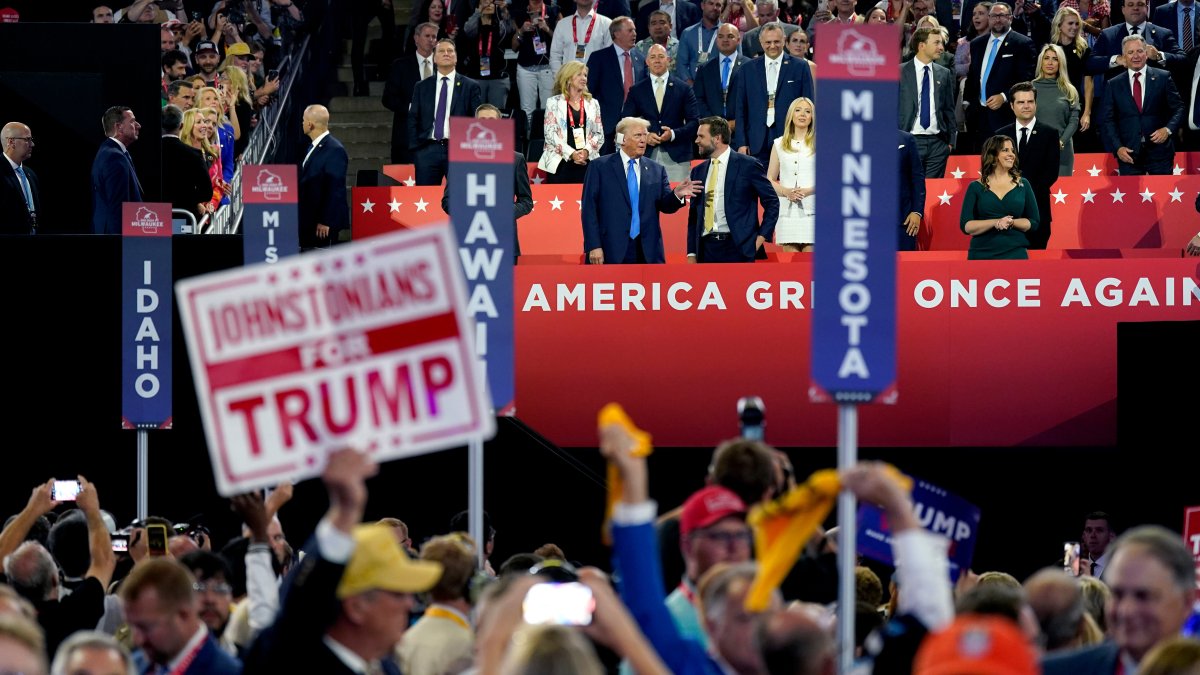 2024 RNC live Day 3 of Republican National Convention NBC Chicago