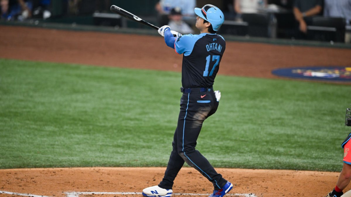 Watch Shohei Ohtani hits first home run by Dodgers player in AllStar