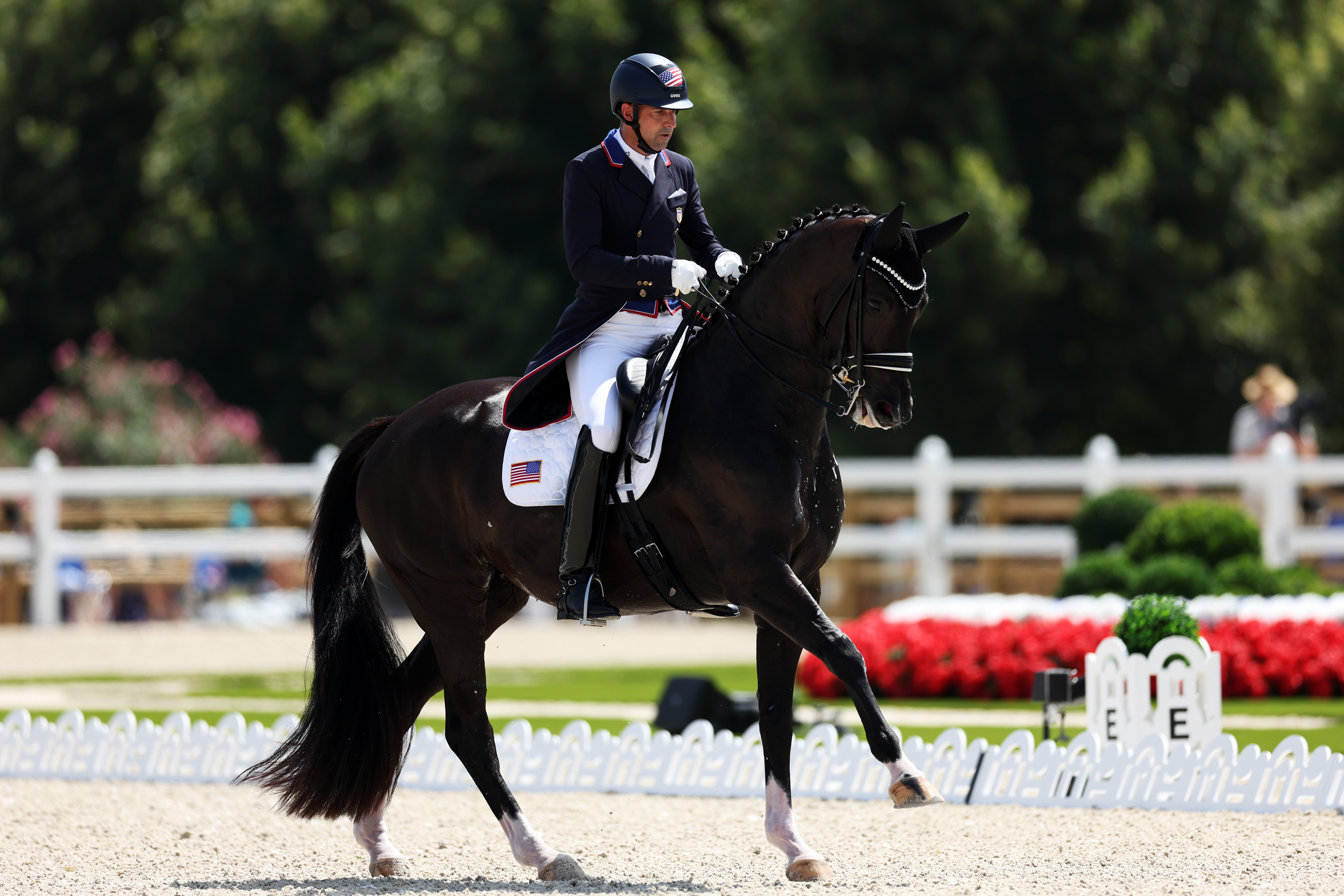 2024 Olympics Blood on horse leg drops Team USA from dressage NBC