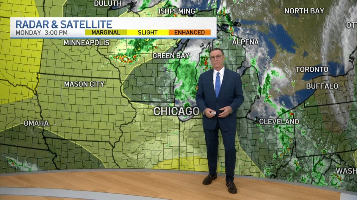 Chicago forecast: Potential severe weather – NBC Chicago