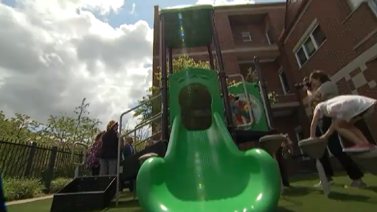 New playground opens at Ronald McDonald House near suburban hospital