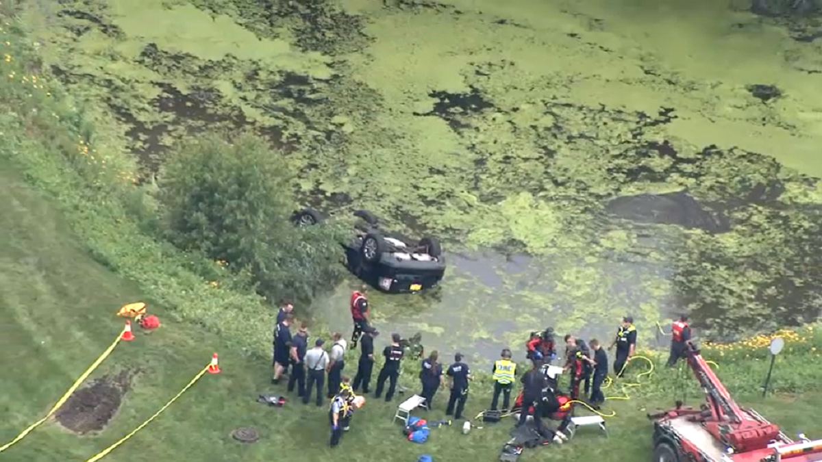 Man’s body recovered from car in Wauconda retention pond NBC Chicago