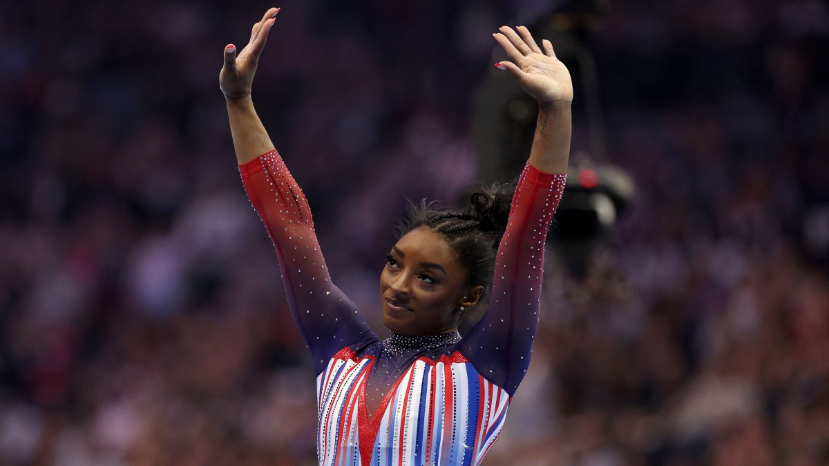 Simone Biles Age 2024 Collie Sharona