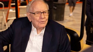 Warren Buffett walks the floor and meets with Berkshire Hathaway shareholders ahead of their annual meeting in Omaha, Nebraska on May 3rd, 2024. 