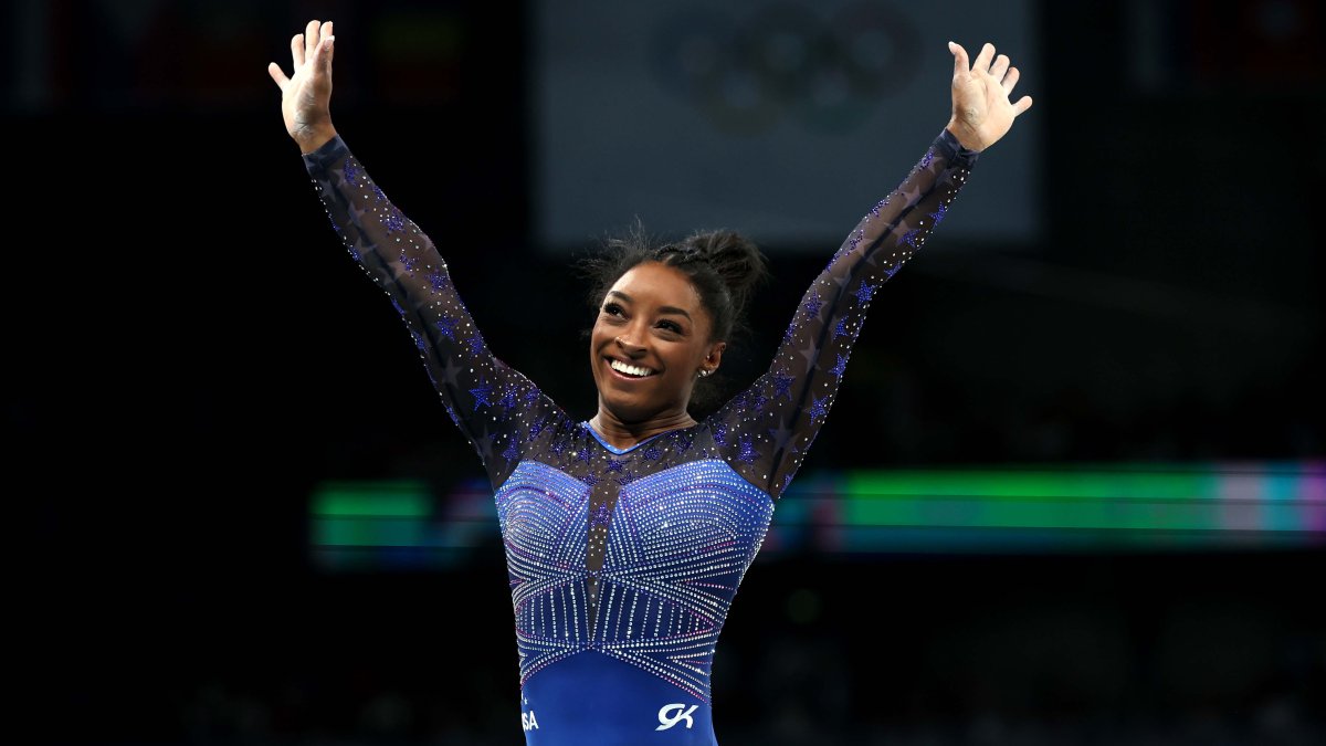 Simone Biles wins gold in allaround at 2024 Olympics NBC Chicago