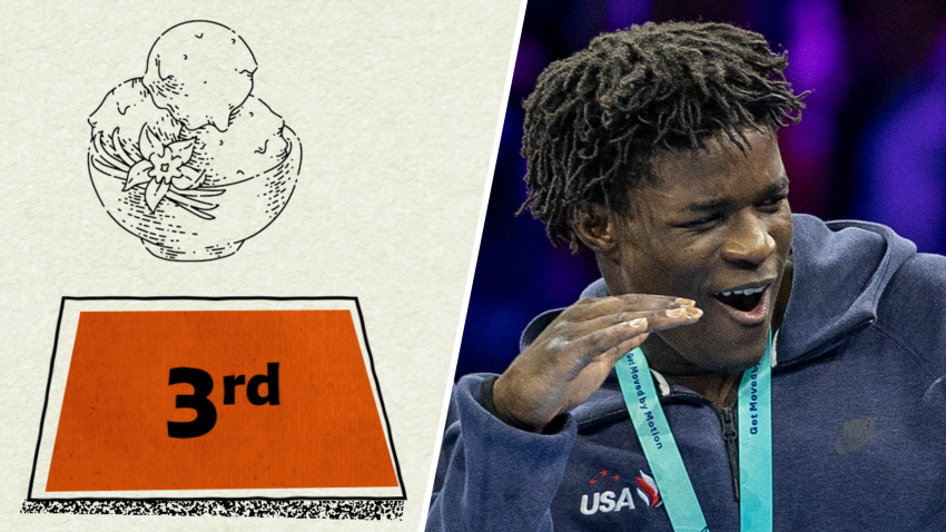 US gymnast Fred Richard shares his ‘controversial' list of favorite desserts