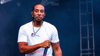 Ludacris performs in Edmonton on July 28, 2024