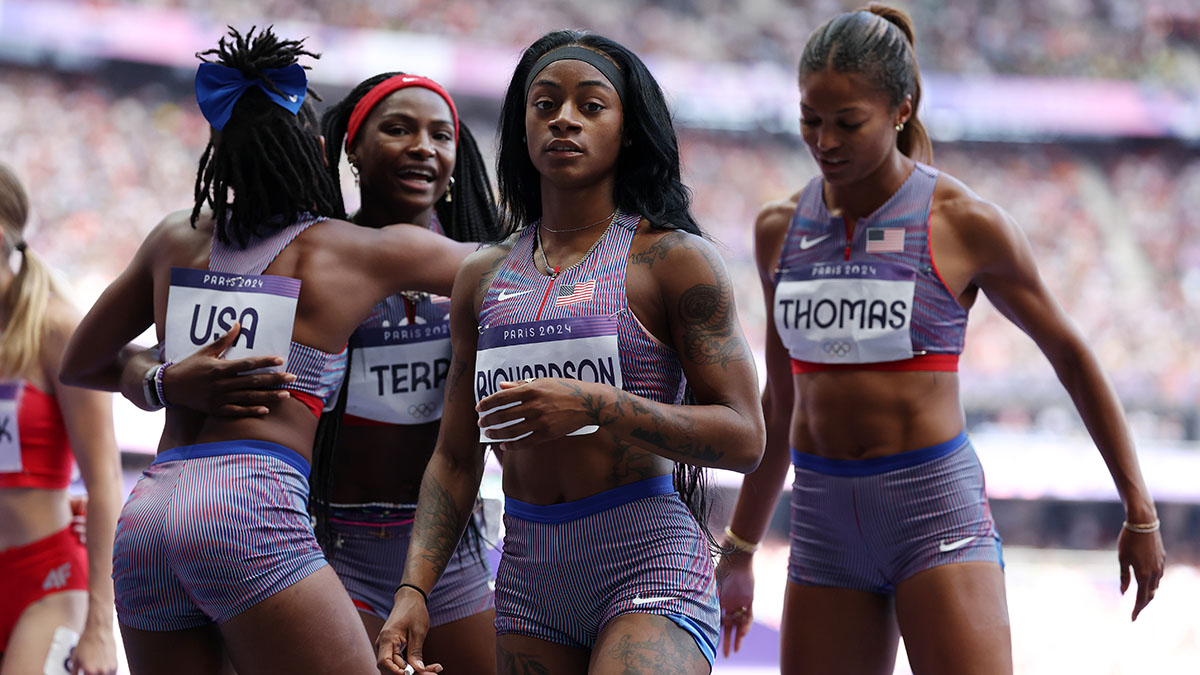 Sha’Carri Richardson saves US women in Olympic relay NBC Chicago