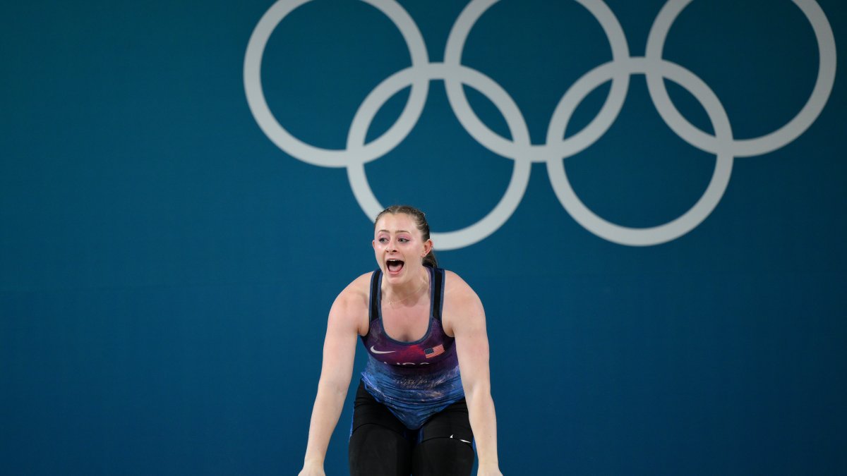 Olivia Reeves wins weightlifting gold at Paris Olympics 2024 NBC Chicago