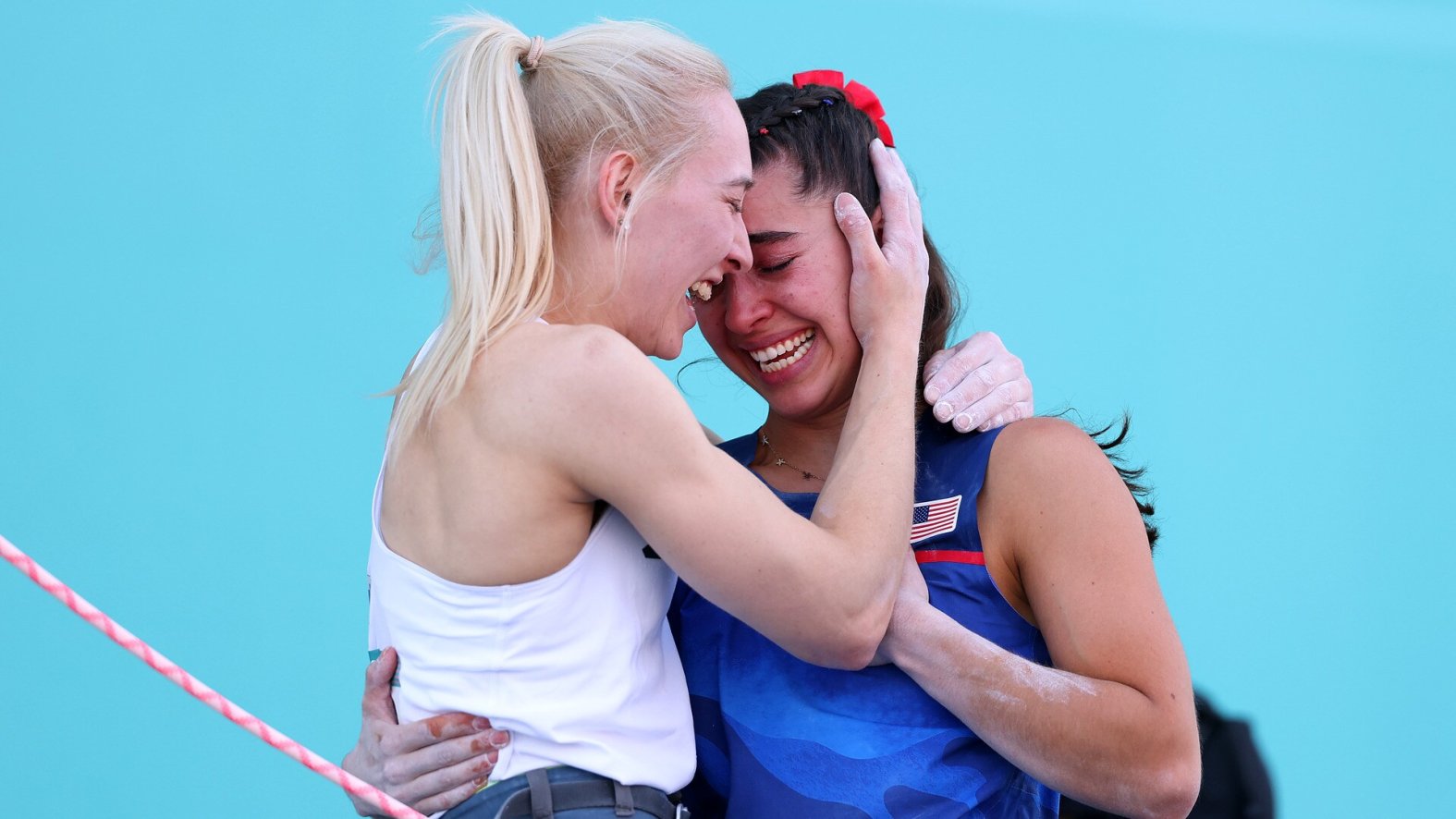 Kate Raboutou Brooke Raboutou wins silver in sport climbing at 2024 Olympics – NBC ...