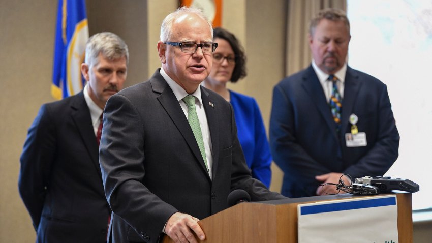 Gov. Tim Walz speaks