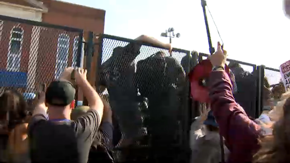 Several people arrested after clashes between protesters and police near United Center – NBC Chicago