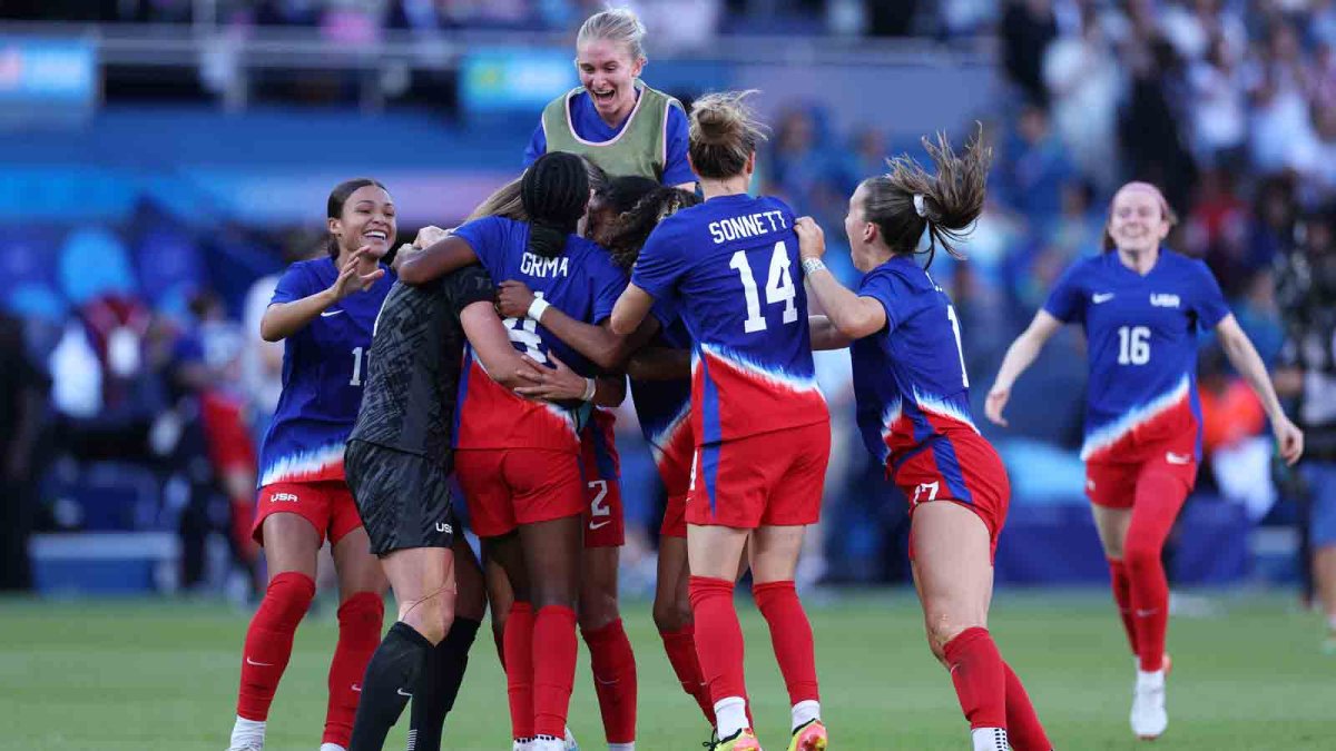 Mallory Swanson leads U.S. women’s soccer team to gold medal win – NBC Chicago