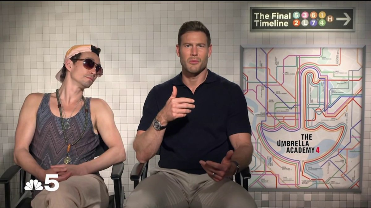 The Umbrella Academy’s Tom Hopper and Robert Sheehan Last Hurrah Cast