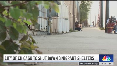 Chicago to close 3 migrant shelters next month