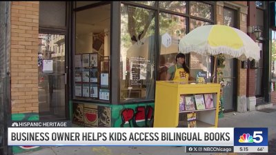 Pilsen bookstore owner shares love of bilingual books with community