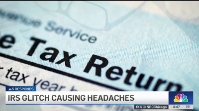 Glitch in IRS system causing headaches for taxpayers