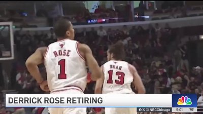 Former NBA MVP Derrick Rose announces retirement