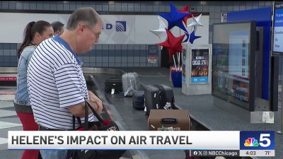 Air travel severely impacted as Tropical Storm Helene pummels US Southeast