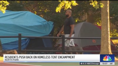 Residents push back on tent encampment in Gompers Park