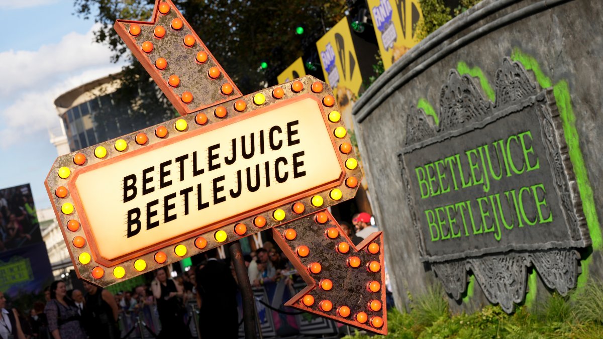 ‘Beetlejuice Beetlejuice’ is No. 1 again at box office NBC Chicago