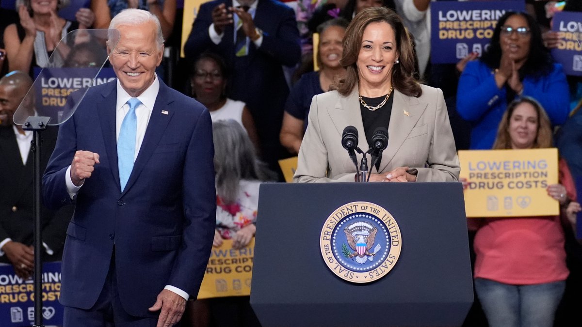 Harris and Biden join to attend Pa. Labor Day parade NBC Chicago