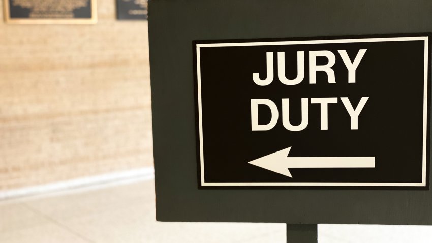 jury duty sign