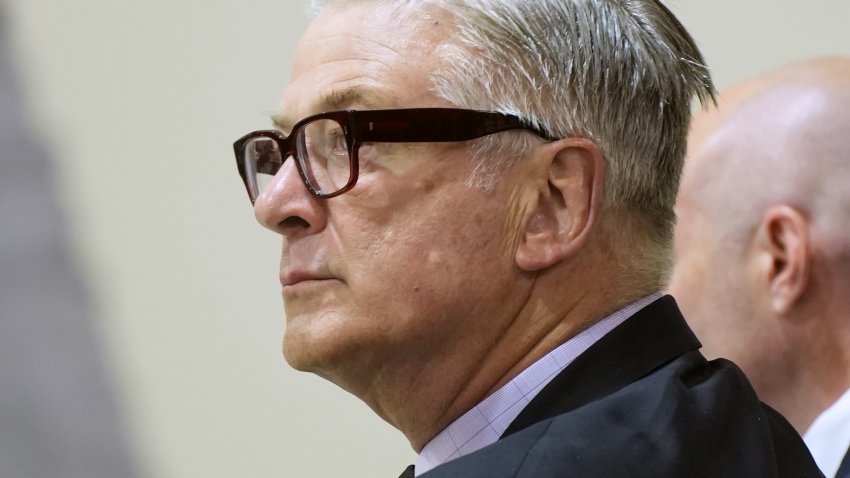 SANTA FE, NEW MEXICO – JULY 12: Actor Alec Baldwin looks on during his trial for involuntary manslaughter in First Judicial District Court on July 12, 2024 in Santa Fe, New Mexico. Baldwin is charged in the shooting death of cinematographer Halyna Hutchins on the set of the film “Rust” in 2021.