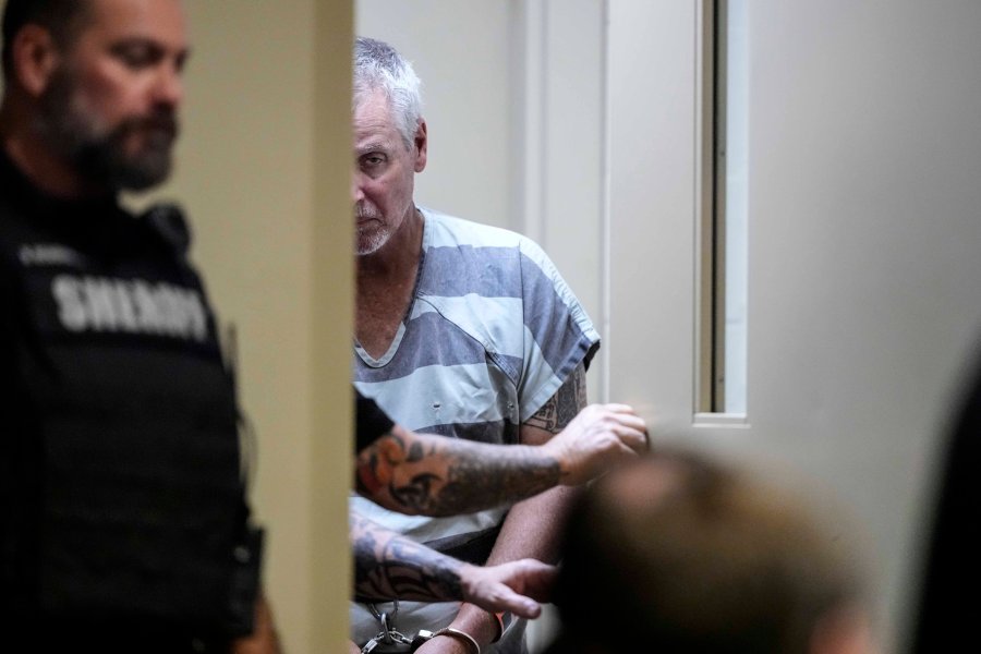 Colin Gray, 54, the father of the Apalachee High School shooting suspect, appeared in court Friday in Winder, Ga.